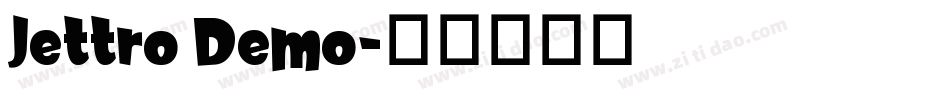 Jettro Demo字体转换